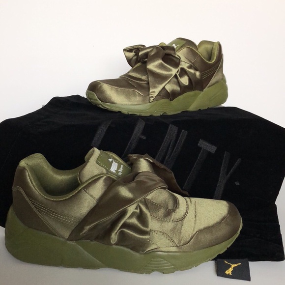 puma rihanna fenty olive